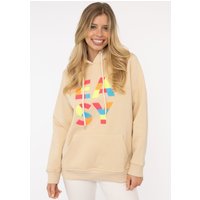 Zwillingsherz Hoodie ""EASY"" mit buntem Easy Schriftzug Zwillingsherz Hoodie ""EASY"" mit buntem Easy Schriftzug von zwillingsherz