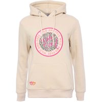 Zwillingsherz Hoodie, Animal-Print mit Glitzersteinen vorn von zwillingsherz