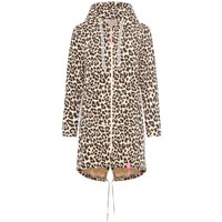 Zwillingsherz Jerseymantel ""Leo Dream"", mit Allover Leo Look mit Taschen von zwillingsherz