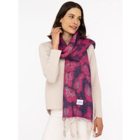 Zwillingsherz Modeschal ""Big Leo"" mit modischem Leomuster und Fransen von zwillingsherz