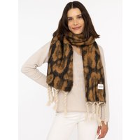 Zwillingsherz Modeschal ""Big Leo"" mit modischem Leomuster und Fransen von zwillingsherz
