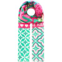 Zwillingsherz Modeschal ""Shine And Be Happy"" mit Blumen und Mustermix Zwillingsherz Modeschal ""Shine And Be Happy"" mit Blumen und Mustermix von zwillingsherz