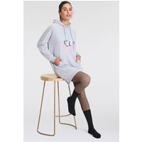 Zwillingsherz Sweatkleid ""Love Yourself More"" Kängurutasche mit Kapuze, Taschen, Front und Backmotiv und Pailletten von zwillingsherz