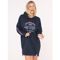 Zwillingsherz Sweatkleid ""Strandglück"", mit Stickerei vorne und am Arm von zwillingsherz