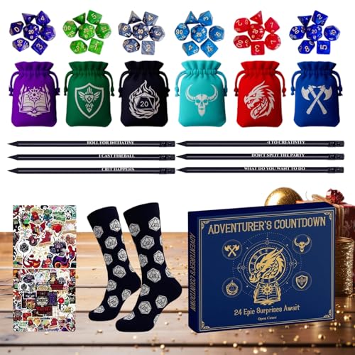 Adventskalender | 24 Tage Fest Countdown Kalender | Für Schule Zuhause Klasse Täglich Familie Aktivität Kinder Geschenke von zwxqe