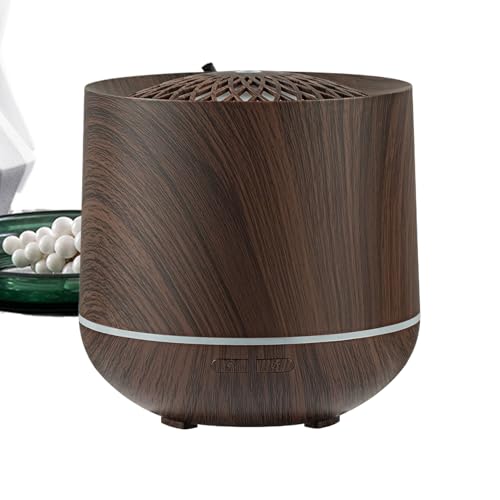 Aromatherapy Diffuser, Oil Humidifier, 7 Color Light Scent Diffuser, Long Tail Keyword Compact 300ml Ultrasonic Mist Maker with Auto Shut Off for Home Office Bedroom Meditation von zwxqe