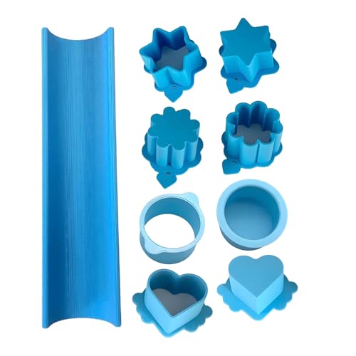 Cake Pop Mold - 3d Printed Circle Baking Cutter Molds for Dessert Making, Durable Kitchen Tools with Easy Release Function, Bread Maker Set for Birthday Parties Holiday Gatherings Wedding Celebration von zwxqe