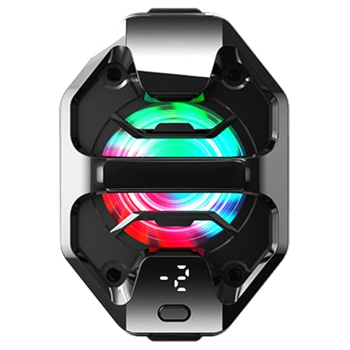Cell Phone Cooling Pad, Phone Radiator, Mobile Device Ventilador LED, Cooler for Tablet, 2.32x3.39x1.69 inches, Heat Dissipation Fan for Outdoor Vlog Live Streaming Use Cell Phone Cooling Pad, Phone Radiator, Mobile Device Ventilador LED, Cooler for Tablet, 2.32x3.39x1.69 inches, Heat Dissipation Fan for Outdoor Vlog Live Streaming Use von zwxqe