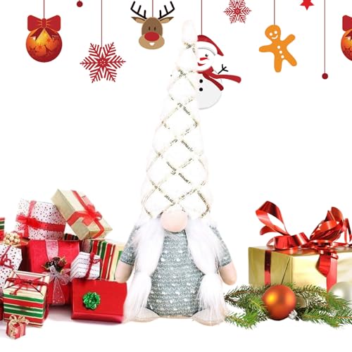 Christmas Gnomes - 17.72 Inch Plush Cute Holiday Decor for Festive Cheer, Glitter Design with Soft Material, Doll Ornament for Girls Boys Kids Gathering Activities Party, Red & White Christmas Gnomes - 17.72 Inch Plush Cute Holiday Decor for Festive Cheer, Glitter Design with Soft Material, Doll Ornament for Girls Boys Kids Gathering Activities Party, Red & White von zwxqe