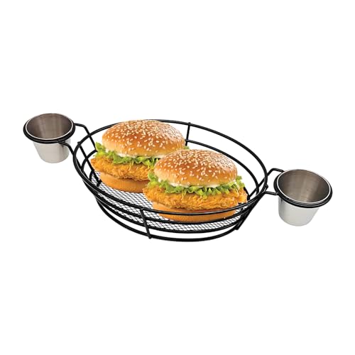 Frittenhalter - Frittenhalter Aufbewahrungskorb | Wiederverwendbare Servierplatte Für Nachos Popcorn Chips Belegte Brote Snacks Burger Frittenhalter - Frittenhalter Aufbewahrungskorb | Wiederverwendbare Servierplatte Für Nachos Popcorn Chips Belegte Brote Snacks Burger von zwxqe