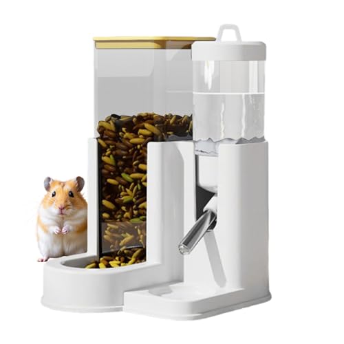 Hamster Trinkflasche | Kaninchen Wasserspender | Automatische Tränke Und Futterautomat Für Kleintierkäfig Zuhause Reise Hamster Trinkflasche | Kaninchen Wasserspender | Automatische Tränke Und Futterautomat Für Kleintierkäfig Zuhause Reise von zwxqe
