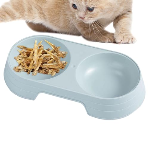 Hundefutternäpfe | Erhöhte Macaron Double Dog Cat Bowls,Welpenfutter- und Wassernäpfe-Set, Fressnäpfe zum Füttern von kleinen, mittelgroßen Hunden, Katzen, Welpen Hundefutternäpfe | Erhöhte Macaron Double Dog Cat Bowls,Welpenfutter- und Wassernäpfe-Set, Fressnäpfe zum Füttern von kleinen, mittelgroßen Hunden, Katzen, Welpen von zwxqe