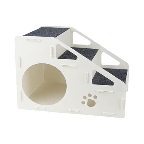 Hundetreppe | rutschfeste Treppen Für Tiere | 4-Stufige Leiter Für Das Zuhause - Für Hohes Bett Couch Spielbereich Kleine Mittelgroße Große Katzen Hunde Hundetreppe | rutschfeste Treppen Für Tiere | 4-Stufige Leiter Für Das Zuhause - Für Hohes Bett Couch Spielbereich Kleine Mittelgroße Große Katzen Hunde von zwxqe