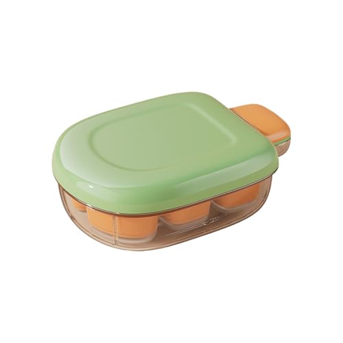 Ice Mold for Perfect Cubes, 6-Grid with Secure Lid, Easy Release Mould Designed 4.72x3.35x1.77 Inches for Wine Chilling, Coffee Cooling, Whiskey Cocktails, and Drinks in Kitchen Ice Mold for Perfect Cubes, 6-Grid with Secure Lid, Easy Release Mould Designed 4.72x3.35x1.77 Inches for Wine Chilling, Coffee Cooling, Whiskey Cocktails, and Drinks in Kitchen von zwxqe