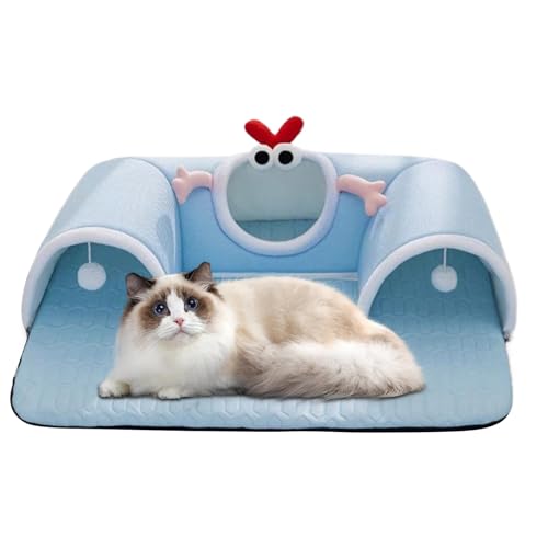 Katzentunnel - Großes Katzenbett Tunnel Schlafmatte | Atmungsaktives Schlafnest Möbel Für Welpen Kitten Kleintiere Indoor Wohnung Haus Katzentunnel - Großes Katzenbett Tunnel Schlafmatte | Atmungsaktives Schlafnest Möbel Für Welpen Kitten Kleintiere Indoor Wohnung Haus von zwxqe