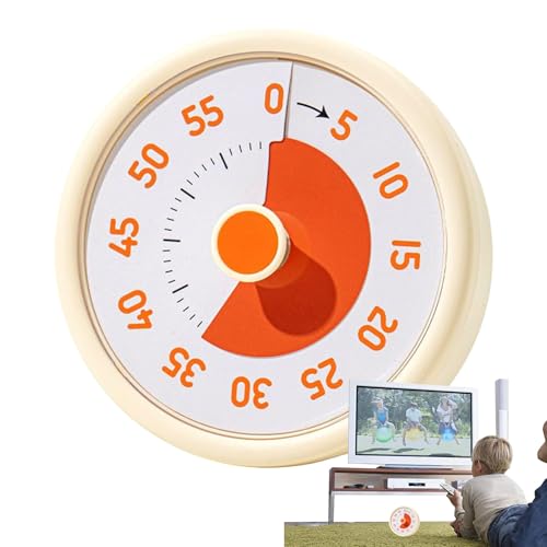 Kid Timer Visual Countdown, Rainbow Timer Tracker, 4.06x4.06x1.77 Inches Digital Monitor Clock, 60 Minute Display Alarm for Workout Homeschool Routine Gym Time Tracking Management Kid Timer Visual Countdown, Rainbow Timer Tracker, 4.06x4.06x1.77 Inches Digital Monitor Clock, 60 Minute Display Alarm for Workout Homeschool Routine Gym Time Tracking Management von zwxqe