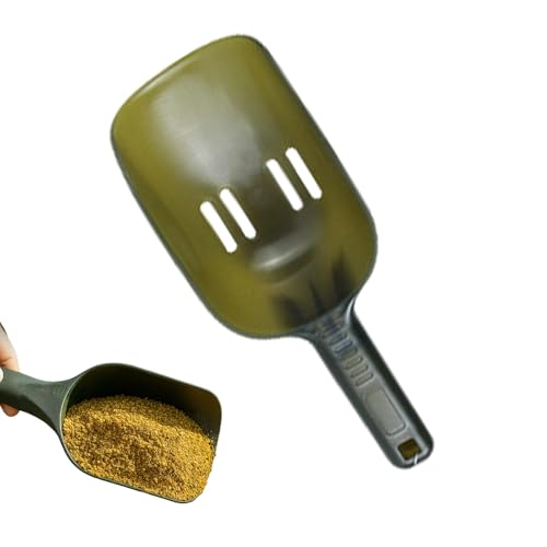 Köderschaufel | Verstärkte Angelköder Schaufel | rutschfeste Spoons für Angler Anfänger Kayak Boot Camping Outdoor Küste Salzwasserfischerei von zwxqe