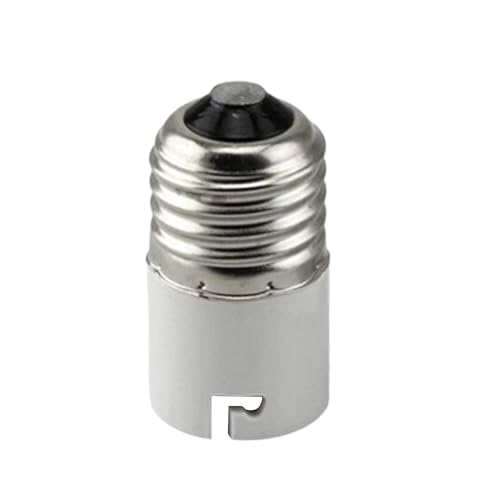 Outlet Light Socket Adapter, Bulb Base Converter, Lamp Holder Extension, Socket Changer, Fixture Adapters for E26 E27 to Gu24 Gu10 Conversion, Pc/Metal von zwxqe