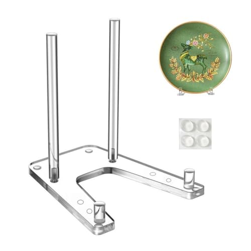 Plate Display Stand | Verstellbare Acryl Staffeleien | Verstellbarer Klare Halter Für Postkarte Kunstwerk Tablet Album Bild Telefon Plate Display Stand | Verstellbare Acryl Staffeleien | Verstellbarer Klare Halter Für Postkarte Kunstwerk Tablet Album Bild Telefon von zwxqe