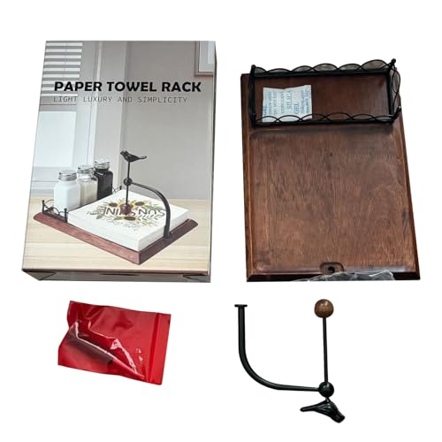 Rustikaler Serviettenhalter | Multifunktionale Vintage Rustikale Aufbewahrung - Bauernhaus Küchenpapierhalter Handtuchständer,Für Zuhause Schlafzimmer Wohnzimmer Bar Rustikaler Serviettenhalter | Multifunktionale Vintage Rustikale Aufbewahrung - Bauernhaus Küchenpapierhalter Handtuchständer,Für Zuhause Schlafzimmer Wohnzimmer Bar von zwxqe