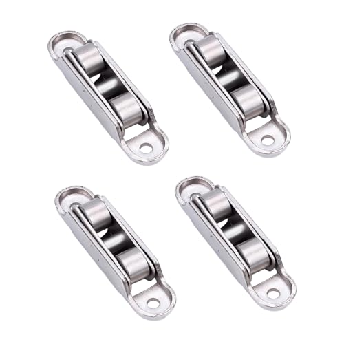 Schiebetür Roller - 2,48x0,63 Zoll Zinklegungs -Doppelrad -Riemenscheiben für einen reibungslosen Betrieb, Winkelverstellbares mit haltbarer Konstruktion, Zubehör für Schlafzimmer, Balkon, Küche Schiebetür Roller - 2,48x0,63 Zoll Zinklegungs -Doppelrad -Riemenscheiben für einen reibungslosen Betrieb, Winkelverstellbares mit haltbarer Konstruktion, Zubehör für Schlafzimmer, Balkon, Küche von zwxqe