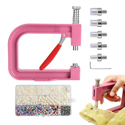 Strass-Setzmaschine – Perlen-Strass-Maschine – Schmuckherstellung Applikator Handwerk handgefertigt für Hochzeitshut Verzierung Kleidung Dekoration Handtasche Strass-Setzmaschine – Perlen-Strass-Maschine – Schmuckherstellung Applikator Handwerk handgefertigt für Hochzeitshut Verzierung Kleidung Dekoration Handtasche von zwxqe