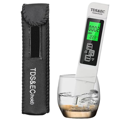 Trinkwasser-Tester - Elektronisches Messgerät - Messgerät für Reisen, Umweltforschung, Hausaquarium, Outdooraktivitäten und Garten Trinkwasser-Tester - Elektronisches Messgerät - Messgerät für Reisen, Umweltforschung, Hausaquarium, Outdooraktivitäten und Garten von zwxqe