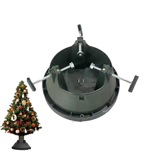 zwxqe Christbaumständer | Kunststoff Baumständer | Mit 3 Verstellbaren Schrauben Wasserspeicher Bewässerung | Für Wohnzimmer Schlafzimmer Terrasse Garten Bauernhaus zwxqe Christbaumständer | Kunststoff Baumständer | Mit 3 Verstellbaren Schrauben Wasserspeicher Bewässerung | Für Wohnzimmer Schlafzimmer Terrasse Garten Bauernhaus von zwxqe
