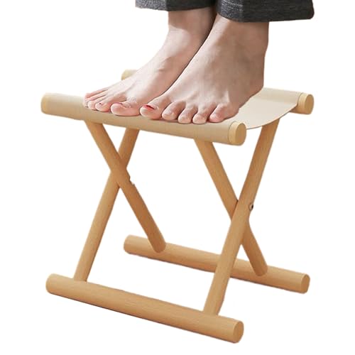 zwxqe Foldable Stool, Portable Chair, Lightweight Seating Solution for Travel Camping Events, Compact Furniture Bathroom Bedroom Garden Dorm Kitchen Dresser Fishing Use von zwxqe
