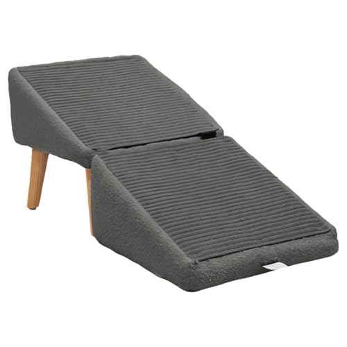 zwxqe Haustierrampe, rutschfeste Hundetreppe, leichtes tragbares Design, wiederverwendbares Kätzchen-& Hundebedarf, stabile Kletterhilfe, ideal für Nachttisch, Couch, Sofa, Fahrzeug von zwxqe
