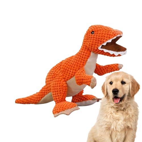 zwxqe Hundespielzeug zum Zahnen – Quietschendes, niedliches Plüsch-Kauspielzeug für Haustiere, weich, bissfest, für drinnen und draußen, Garten, Park, Balkon, Schlafzimmer, Wohnung von zwxqe