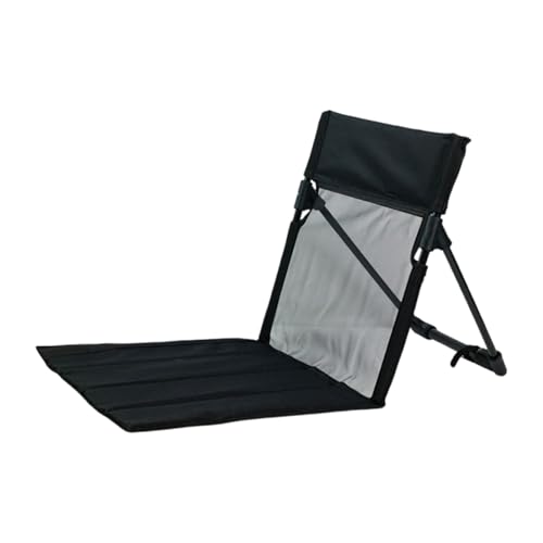 zwxqe Klappbarer Stuhl - Gartenstuhl Mit Rückenlehne | Bodensitz Für Picknick Outdoorfeste Wandern Camping Garten Terrasse von zwxqe