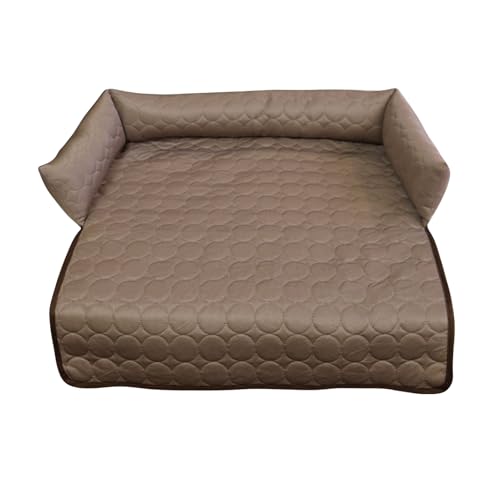 zwxqe Kühlendes Hundebett, tragbares, waschbares Kühlkissen, rutschfestes, wiederverwendbares Kissen für kleine, mittelgroße Haustiere, Senioren, Welpen, Schlafzimmer, Wohnzimmer, Büro, Hinterhof zwxqe Kühlendes Hundebett, tragbares, waschbares Kühlkissen, rutschfestes, wiederverwendbares Kissen für kleine, mittelgroße Haustiere, Senioren, Welpen, Schlafzimmer, Wohnzimmer, Büro, Hinterhof von zwxqe