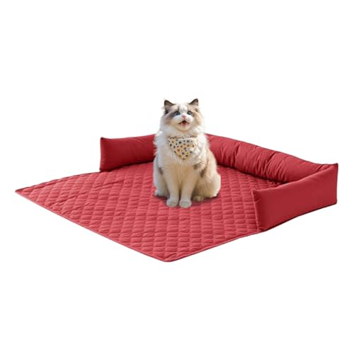 zwxqe Kühlkissen für Hunde – waschbares Kühlbett für Hunde und Katzen, waschbares Kissen, bequeme Decke für Welpen, Kätzchen, Katzen, Haus, Käfig, Couch, Auto, drinnen und draußen von zwxqe