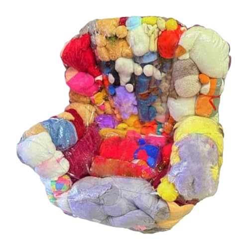 zwxqe Stuhl SEAT - Stofftier -Bohnenbeutel für Aufbewahrung und sitzend, wasserdichter Organisator mit praktischer Funktion, transparente Möbel für Wohnzimmer Spielzimmer Kinderzimmerwohnung von zwxqe