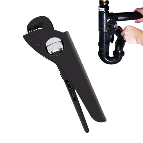 zwxqe Verstellbare Rohrzange – Sanitärzange aus Karbonstahl für Rohre, robustes Reparaturwerkzeug für Garage, Wasserhahn, WC, Waschbecken, Gelenke, Warmwasserbereiter, Muttern, Badezimmer, Küche zwxqe Verstellbare Rohrzange – Sanitärzange aus Karbonstahl für Rohre, robustes Reparaturwerkzeug für Garage, Wasserhahn, WC, Waschbecken, Gelenke, Warmwasserbereiter, Muttern, Badezimmer, Küche von zwxqe