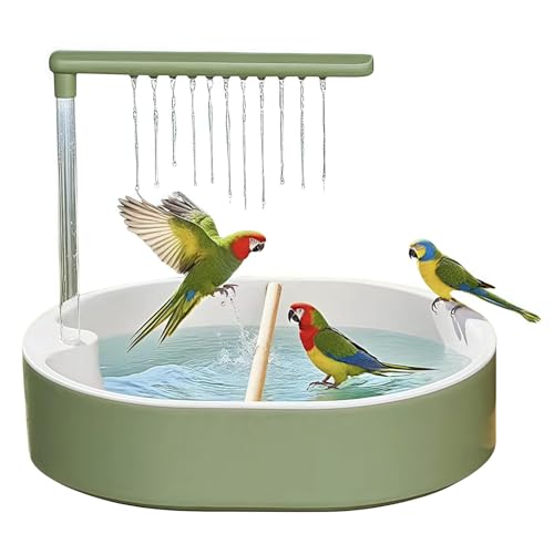 zwxqe Vogel Dusche - Automatischer Badeplatz Für Vögel | Teichbrunnen Wasser Für Unzertrennliche Nymphensittiche Finken Conure Badevergnügen Bei Zimmerhaltung zwxqe Vogel Dusche - Automatischer Badeplatz Für Vögel | Teichbrunnen Wasser Für Unzertrennliche Nymphensittiche Finken Conure Badevergnügen Bei Zimmerhaltung von zwxqe