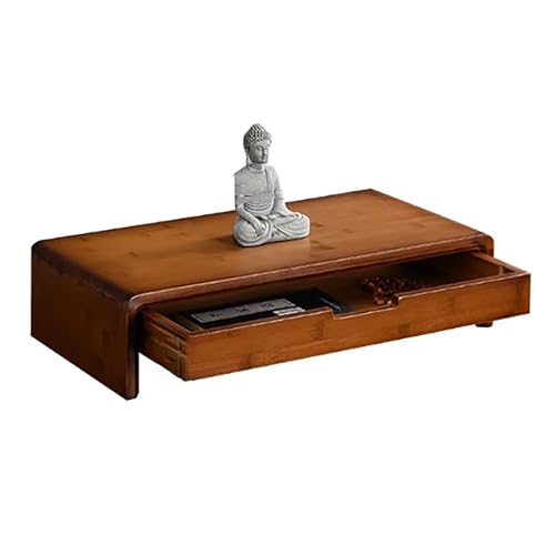 Bambus-Meditationsaltartisch mit Schublade, Persönlicher Schrein, Tisch-Buddha-Tisch für das Gebet zu Hause, Wicca, Heidnische Spirituelle Praktiken(23.6in/60cm) von zxhrybh