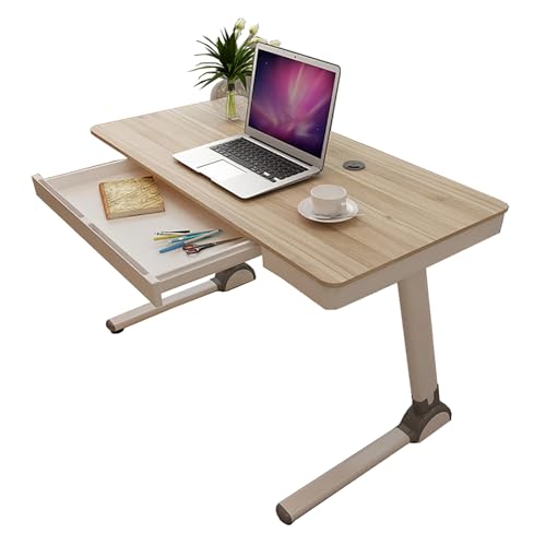 zxhrybh Moderner Homeoffice-Schreibtisch, Computertisch mit Schublade, Minimalistischer PC-Tisch für Schlafzimmer, Arbeitsplatz, Schreib- und Laptop-Arbeitsplatz(31.4in/80cm) von zxhrybh