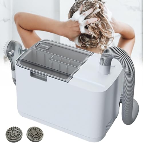 Shampoo-Ausrüstung für ältere Menschen,elektrische Haarwaschmaschine mit 2 Massageköpfen,eigenständiges Wassersprühgerät Shampoo-Ausrüstung für ältere Menschen,elektrische Haarwaschmaschine mit 2 Massageköpfen,eigenständiges Wassersprühgerät von zxmeimm