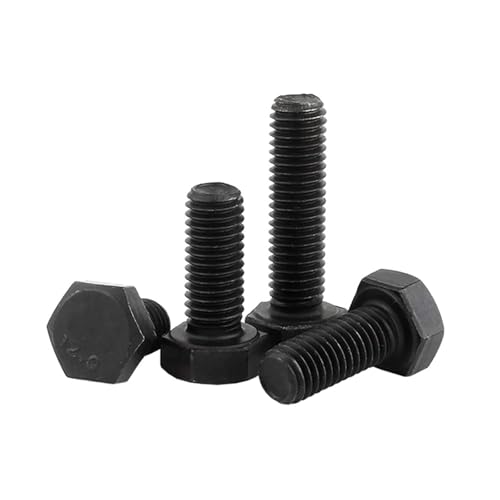 1-10 Stück M5/M6/M8/M10/M12/M14/M16 Hochfeste Kohlenstoffstahl-Vollgewinde-Sechskopf-Maschinenschrauben, M14x55mm 1-10 Stück M5/M6/M8/M10/M12/M14/M16 Hochfeste Kohlenstoffstahl-Vollgewinde-Sechskopf-Maschinenschrauben, M14x55mm von zyimodl