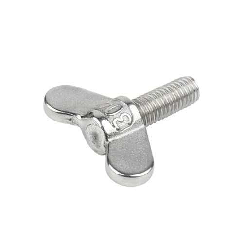 1-2 Stück M4/M5/M6/M8/M10/M12/M14/M16 Edelstahl-Schnellwechsel-Flügel-Druckknopfschrauben für mechanische Geräte, M10x30mm 1-2 Stück M4/M5/M6/M8/M10/M12/M14/M16 Edelstahl-Schnellwechsel-Flügel-Druckknopfschrauben für mechanische Geräte, M10x30mm von zyimodl