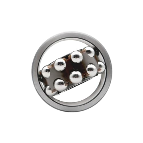 1 Stück 1308AKTN Selbstausrichtendes Kugellager mit hoher Tragfähigkeit, Innendurchmesser 40mm, Außendurchmesser 90mm, Höhe 23mm, 40x90x23mm von zyimodl