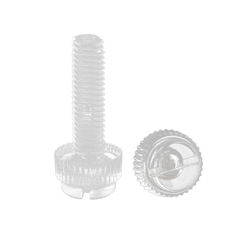 10-50 Stück M3/M4/M5/M6/M8 Nylon-Schlitz-Rändel-Druckknopf-Justierschrauben, M4x6mm 10-50 Stück M3/M4/M5/M6/M8 Nylon-Schlitz-Rändel-Druckknopf-Justierschrauben, M4x6mm von zyimodl