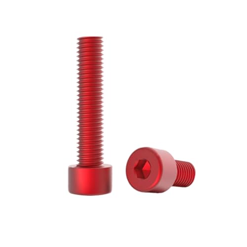 10 Stück M3/M4/M5/M6 Bunte Aluminiumlegierung-Sechskantinnensechskant-Zylinderkopf-Maschinenschrauben, M6x30mm 10 Stück M3/M4/M5/M6 Bunte Aluminiumlegierung-Sechskantinnensechskant-Zylinderkopf-Maschinenschrauben, M6x30mm von zyimodl