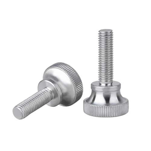2-10 Stück M2/M2.5/M3/M4/M5/M6/M8/M10 Edelstahl-Rändel-Stufen-Knopfschrauben für Vorhangwände, M4x20mm 2-10 Stück M2/M2.5/M3/M4/M5/M6/M8/M10 Edelstahl-Rändel-Stufen-Knopfschrauben für Vorhangwände, M4x20mm von zyimodl
