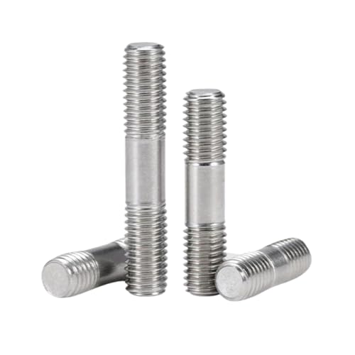 2-4 Stück M6/M8/M10/M12 Edelstahl-Zweiseitige Bolzen für mechanische Fertigung, M10x60mm 2-4 Stück M6/M8/M10/M12 Edelstahl-Zweiseitige Bolzen für mechanische Fertigung, M10x60mm von zyimodl