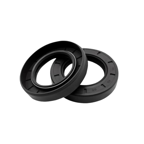 2 Stück 28x35x10mm Nitrilkautschuk-Drehwellenlippendichtringe, Innendurchmesser 28mm, Außendurchmesser 35mm, Dicke 10mm von zyimodl