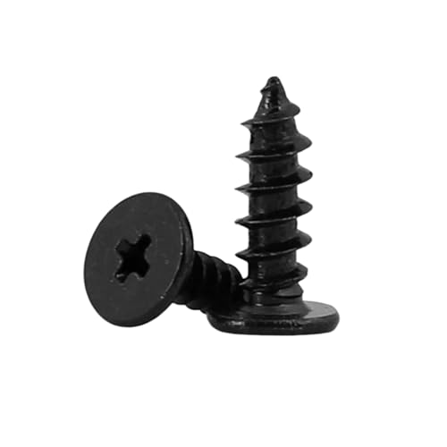 20-300 Stück M1.2/M1.4/M1.7/M2/M2.3/M2.6/M3/M3.5/M4 CA-Typ Kohlenstoffstahl-Ultraflacher Großkopf-Kreuzschlitz-Selbstschneidende Schrauben, M2.6x10mm 20-300 Stück M1.2/M1.4/M1.7/M2/M2.3/M2.6/M3/M3.5/M4 CA-Typ Kohlenstoffstahl-Ultraflacher Großkopf-Kreuzschlitz-Selbstschneidende Schrauben, M2.6x10mm von zyimodl