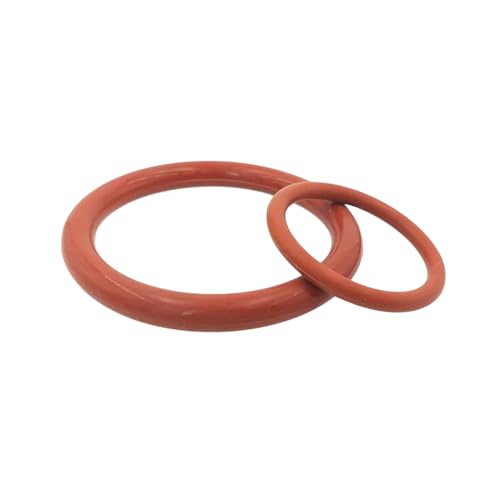 20 Stück ID 36mm wasserdichte hochelastische rote Silikon-O-Ring-Unterlegscheibe, OD 43mm, Drahtdurchmesser 3.5mm, 36x43x3.5mm 20 Stück ID 36mm wasserdichte hochelastische rote Silikon-O-Ring-Unterlegscheibe, OD 43mm, Drahtdurchmesser 3.5mm, 36x43x3.5mm von zyimodl